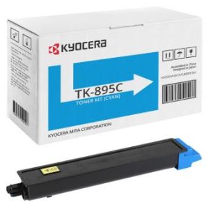 Оригинална тонер касета Kyocera TK-895C (Cyan)