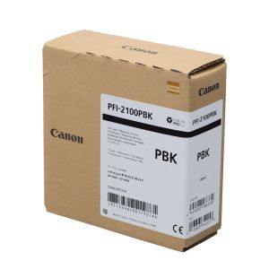 Мастилена касета CANON PFI-2100PBK Photo Black 5266C001AA