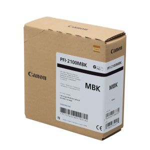 Мастилена касета CANON PFI-2100MBK Matte Black 5265C001AA