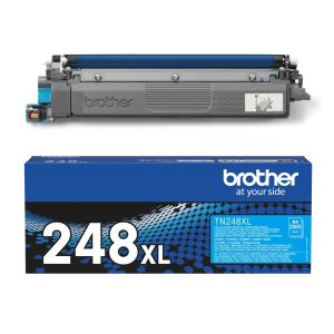 Оригинална тонер касета BROTHER TN-248XLC (Cyan)