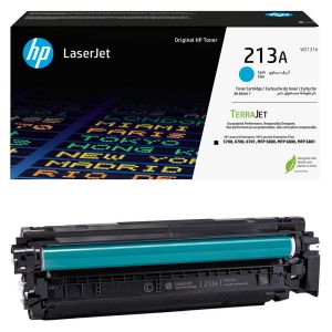 Оригинална тонер касета HP 213A W2131A Cyan