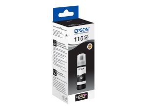 Бутилка с мастило EPSON 115 EcoTank Pigment Black C13T07C14A
