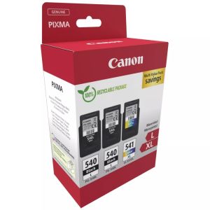 Комплект 3бр. мастилени касети Canon PG-540L x2 / CL-541XL Multi Pack 5224B017AA