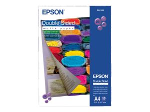 Фотохартия EPSON C13S041569 Double Sided Matte Paper, A4, 178 g/m2, 50 sheets