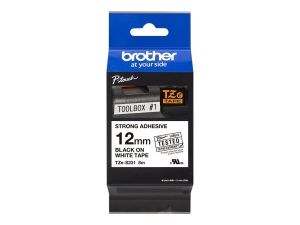 Tape Black on White Brother TZ-ES231